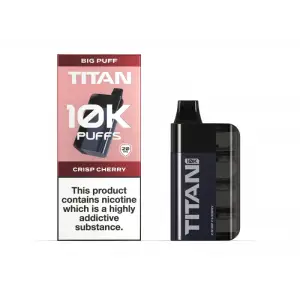 Crisp Cherry Titan 10K Disposable Vape 20mg